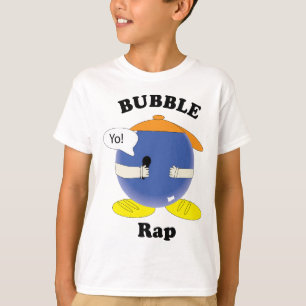 T-shirt Personnage de dessin animé mignon avec microphone 