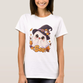 T-shirt Personnage de fantôme mignon