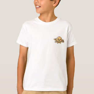 T-shirt Personnage de la planète Saturne joyeuse pour enfa