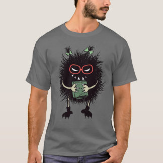 T-shirt Personnage de l'amant du livre malin - Lecture Edg