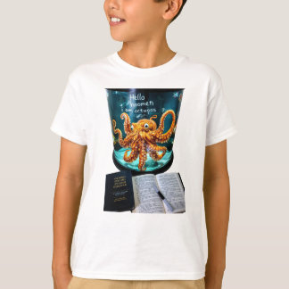 T-shirt Personnage de marteau souriant – Héros d'outil heu