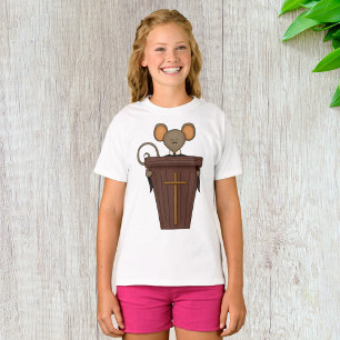 T-shirt Personnage de souris drôle d'église chrétienne