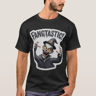 T-shirt Personnage de zombie de dessin animé jubilatoire a