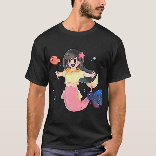 T-shirt Personnage sirène (Devant)