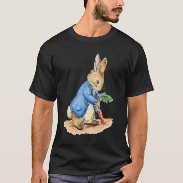 T-shirt Personnages de la crèche, Peter Rabbit, Beatrix Po (Devant)