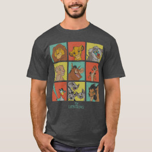 T-shirt Personnages Disney Le Roi Lion 90s Grille