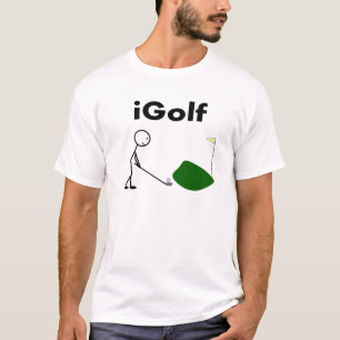 T-shirt personnages en allumettes d'iGOLF