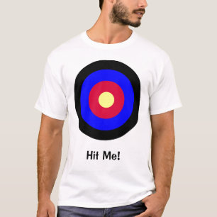 T-shirt personnalisable 1 de boudine de cible