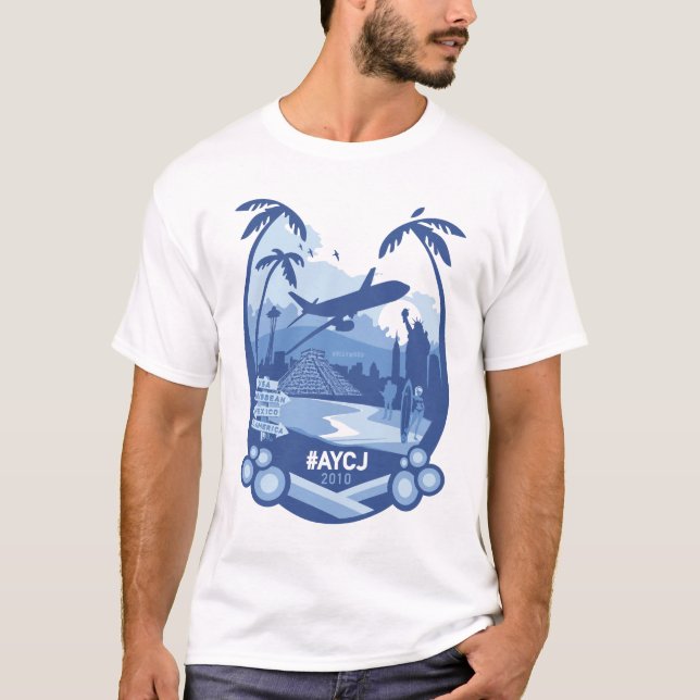 T-SHIRT PERSONNALISABLE - AYCJ 2010 (Devant)