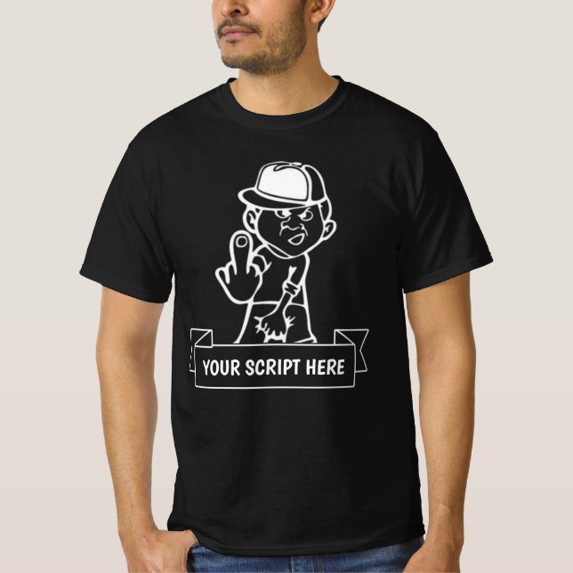 T-shirt personnalisable Chav (Devant)