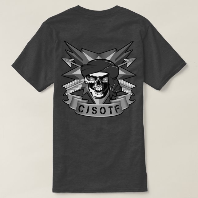 T-shirt Personnalisable CJSTOF Monochrome (Design dos)