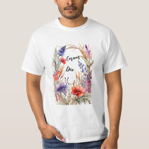 T-shirt personnalisable Coram Deo