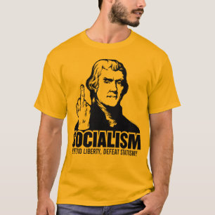 T-shirt personnalisable d'Anti-Socialisme de