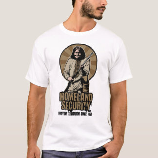 T-shirt personnalisable de sécurité de patrie