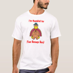 T-shirt personnalisable de thanksgiving