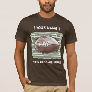 T-shirt personnalisable du football