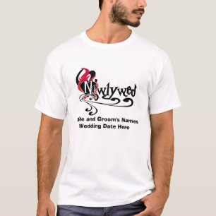 T-shirt personnalisable Fire Heart nouvellement ma