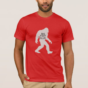 T-shirt Personnalisable Hommes FEMMES Funny Big Foot Club