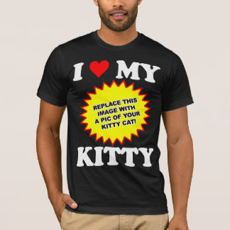 T-shirt PERSONNALISABLE J'aime mon chat