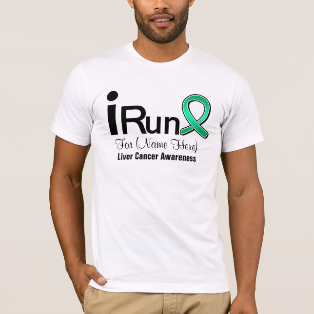 T-shirt Personnalisable je cours pour la conscience de (Devant)