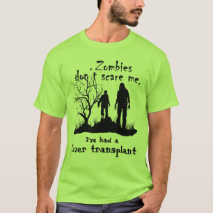 T-shirt Personnalisable "Les zombies ne me font pas peur..