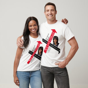 T-shirt Personnalisable LORSQU'ILS FONT BAS Michelle Obama