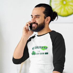 T-shirt Personnalisable Lucky Charm Kiss Shamrock Mens