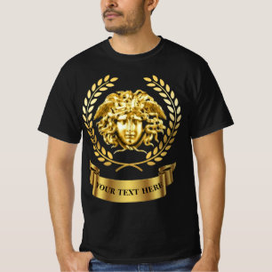 T-Shirt Personnalisable Méduse Dorée