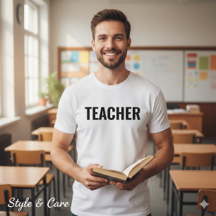 T-shirt personnalisable pour hommes avec texte ens