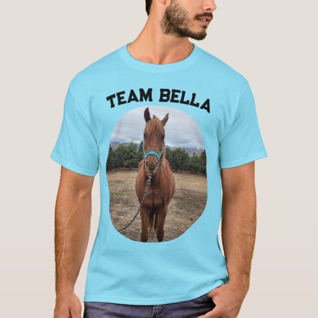 T-shirt personnalisable Team Bella (Devant)