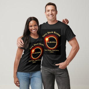 T-shirt Personnalisable TOTAL SOLAIRE ECLIPSE