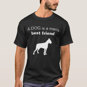 T-shirt Personnalisable Un chien est le meilleur ami d'un