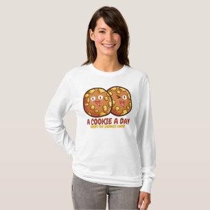 T-shirt Personnalisable un cookie par jour