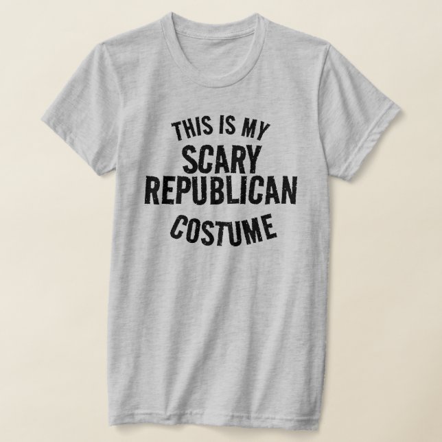 T-shirt Personnalisable Voici mon costume républicain effr (Poser)