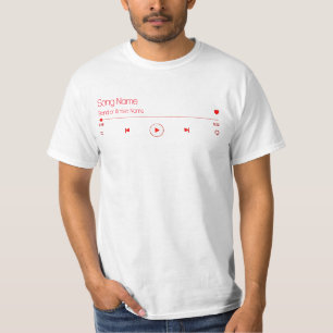 T-shirt Personnalisable votre musique préférée
