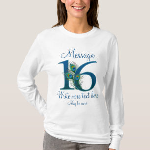 T-shirt Personnalisé 16 classe 16e anniversaire