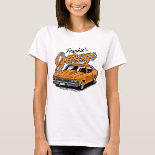 T-shirt Personnalisé 1968 396 Classic Muscle Garage de voi