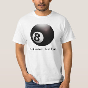 T-shirt Personnalisé 8 billards de boule