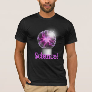 T-shirt personnalisé à bille en plasma violet