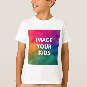 T-shirt Personnalisé Ajouter l'image de vos enfants Modèle
