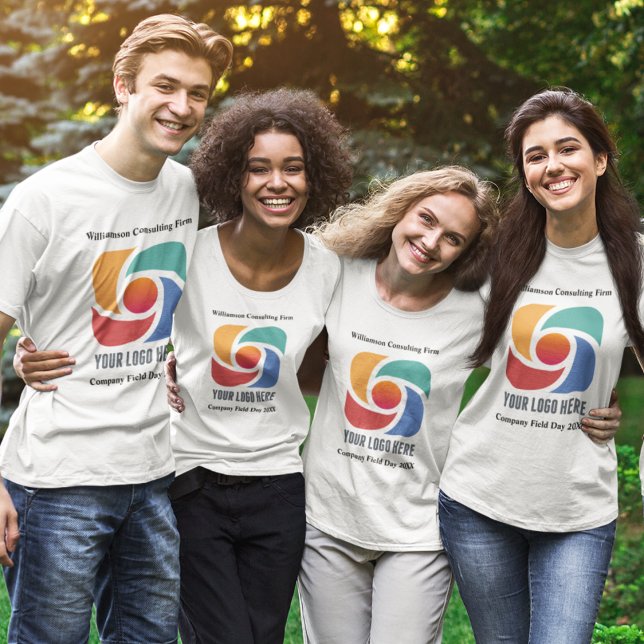 T-shirt Personnalisé Ajouter votre logo d'entreprise Entre (Créateur téléchargé)