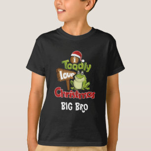 T-shirt Personnalisé Aujourd'Hui Amour de Noël Famille cor