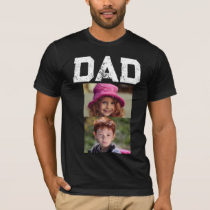 T-shirt personnalisé avec collage de photos de PAP
