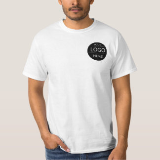 T-shirt personnalisé avec logo d'entreprise Cadeau