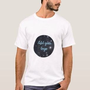 T-shirt personnalisé avec logo d'entreprise et cod