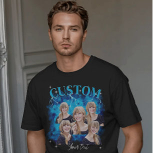 T-shirt personnalisé avec photo de tee-shirt de ra
