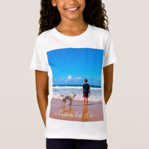 T-shirt personnalisé avec photo et texte - Votre p