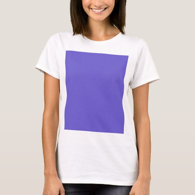 T-Shirt Personnalisé Bleu Ardoise pour Femme (Devant)