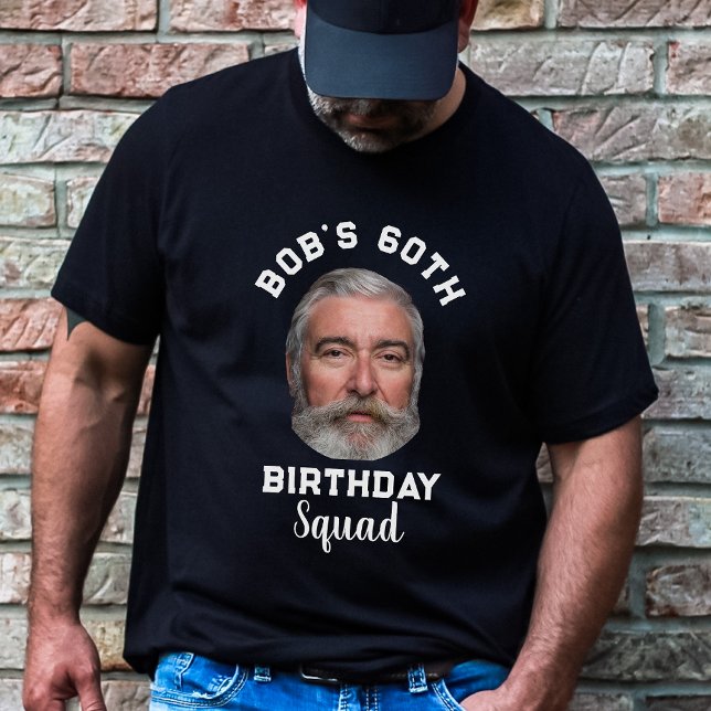T-shirt Personnalisé C'est mon anniversaire Nom du visage  (Créateur téléchargé)