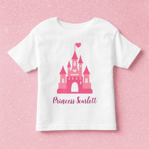 T-Shirt personnalisé Château Princesse Filles
